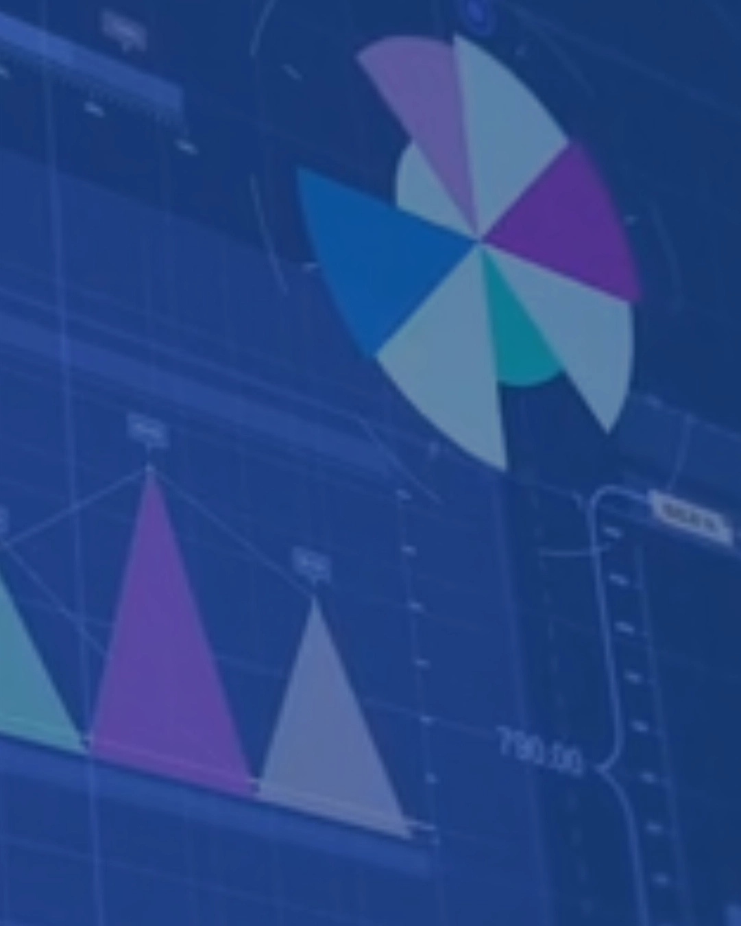Dashboard mit Diagrammen und KPIs zur Darstellung von Prozessen im IT Service Management nach ITIL v4 der WK IT.
